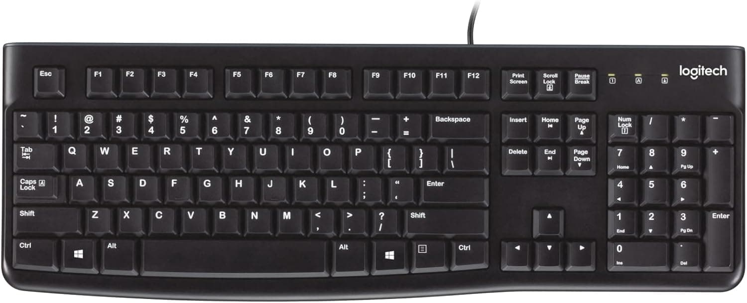 Imagen real de Logitech K120